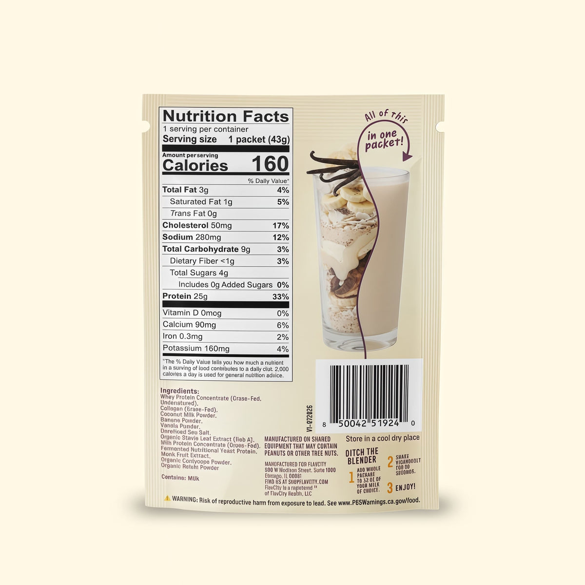 Protein Smoothie Packets